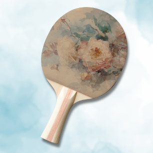 Bouquet of Roses – Franz Bischoff Ping Pong Paddle