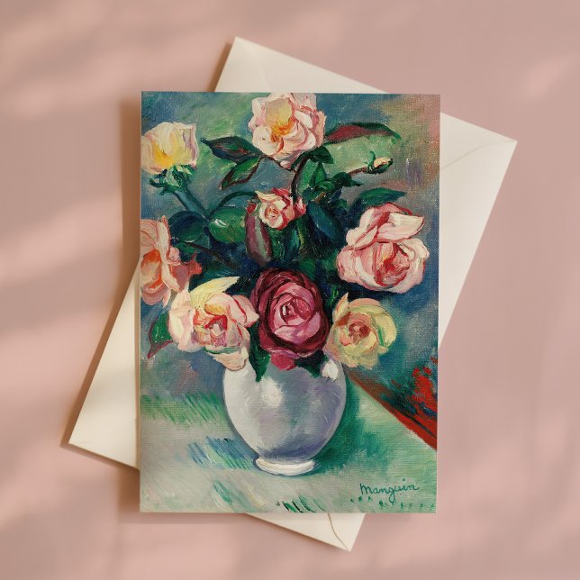 Bouquet of Roses | Henri Manguin Card (Creator Uploaded)