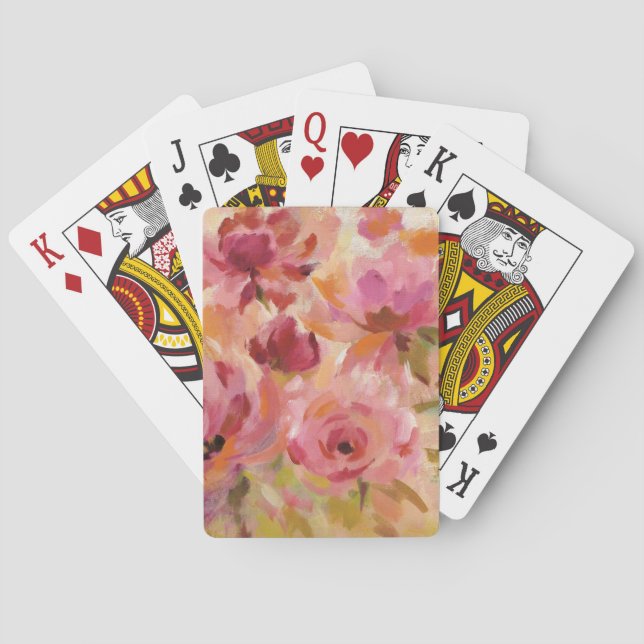 Bouquet of Roses Playing Cards (Back)