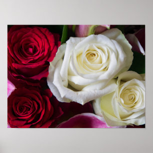 BOUQUET OF ROSES POSTER
