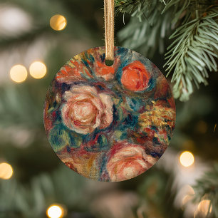 Bouquet of Roses   Renoir Ceramic Ornament