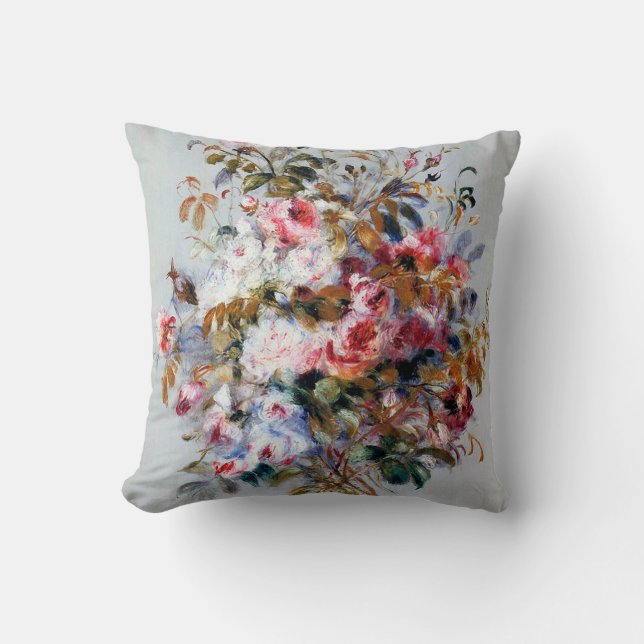 Bouquet of Roses, Renoir Cushion (Front)