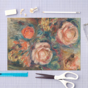 Bouquet of Roses Renoir Tissue Paper