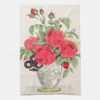 Bouquet of Roses   Tea Towel