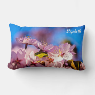 Bouquet Of Sakura Flowers Lumbar Cushion