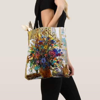 Bouquet of Summer Flowers by Konstantin Gorbatov Tote Bag