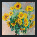 Bouquet of Sunflowers Claude Monet    Acrylic Print<br><div class="desc">Bouquet of Sunflowers. Claude Monet. 1881. Reproduction of famous works of art  images in the public domain.</div>