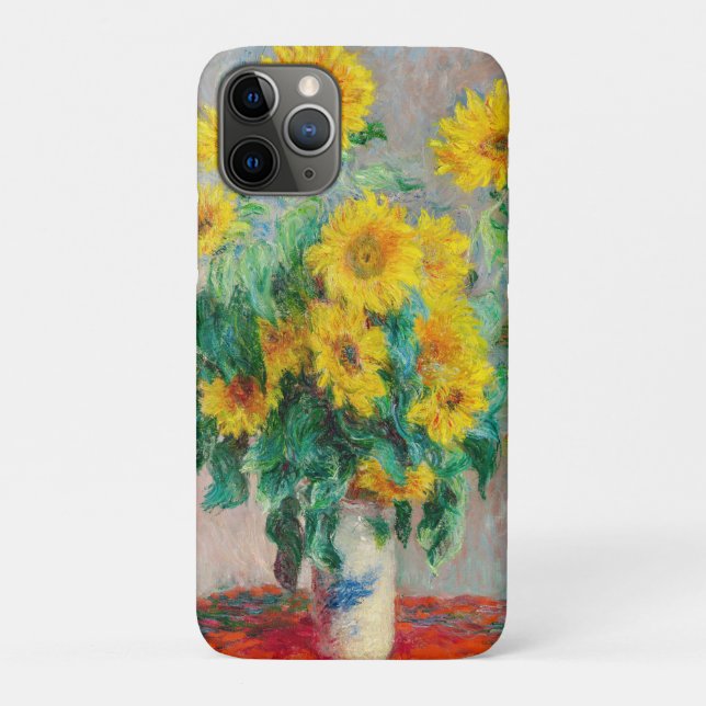Bouquet of Sunflowers Claude Monet    Case-Mate iPhone Case (Back)