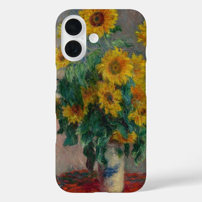 Bouquet of Sunflowers | Claude Monet Case-Mate iPhone Case (Back)