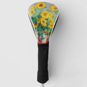 Bouquet of Sunflowers Claude Monet Golf Head Cover