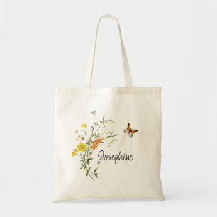 Bouquet of Wildflowers Bridesmaid Tote Bag