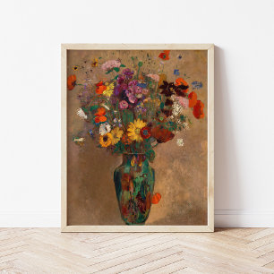 Bouquet of Wildflowers Odilon Redon Postcard Poster