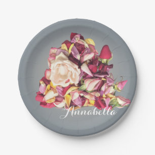 Bouquet Paper Plate