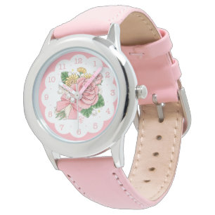 Bouquet (pink) watch