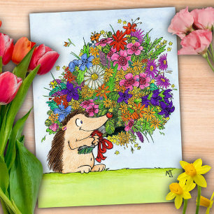 BOUQUET postcard by Nicole Janes