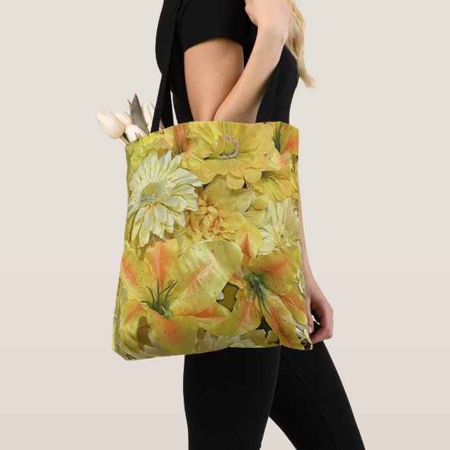 "Bouquet" Tote Bag (Close Up)