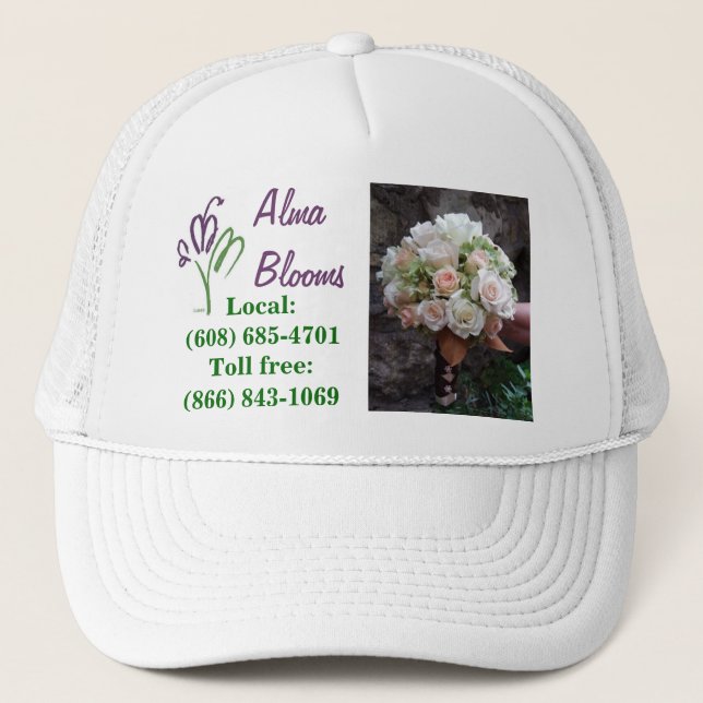 Bouquet Trucker Hat (Front)