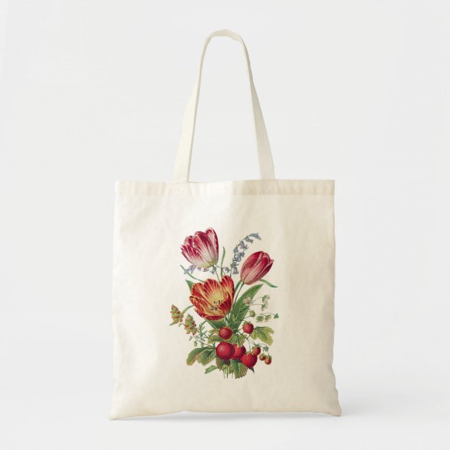 Bouquet - Tulips Tote Bag (Front)