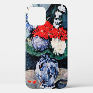 Bouquet with Little Delft, Paul Cezanne iPhone 12 Case