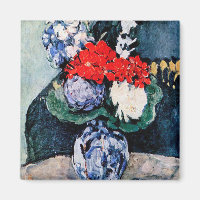 Bouquet with Little Delft, Paul Cezanne