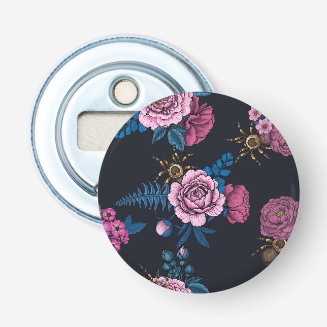 Bouquets and tarantula 2 bottle opener (Front)