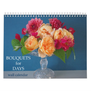 Bouquets for Days Floral Wall Calendar