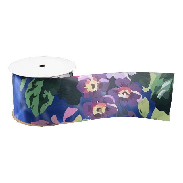 Bouquets with roses satin ribbon (Spool)