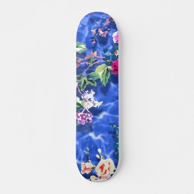 Bouquets with roses skateboard (Front)