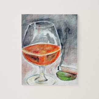Bourbon and Smoke Jigsaw Puzzle
