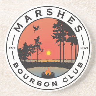 Bourbon Club Coaster