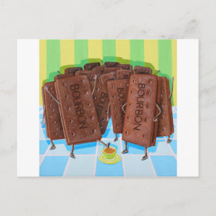 Bourbon Cream Tea Postcard