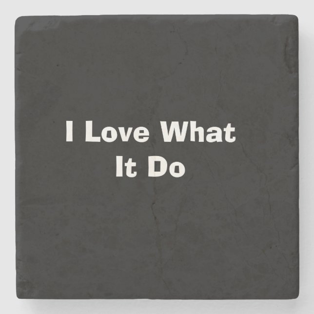 Bourbon Marble Stone Coaster (Front)