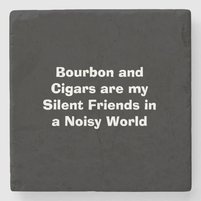 Bourbon Marble Stone Coaster (Front)