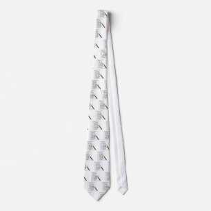 BOURBON SHOPPING LIST COCKTAIL HUMOR TIE