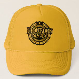 Bourbon Snob - funny whiskey drinker Trucker Hat