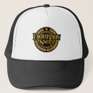 Bourbon Snob - funny whiskey drinker Trucker Hat