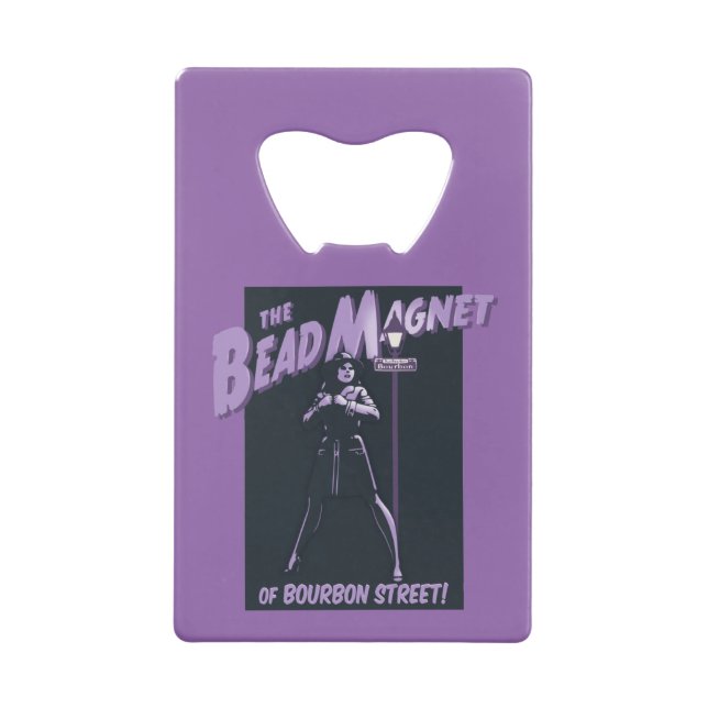 Bourbon St. Bead Magnet (Back)