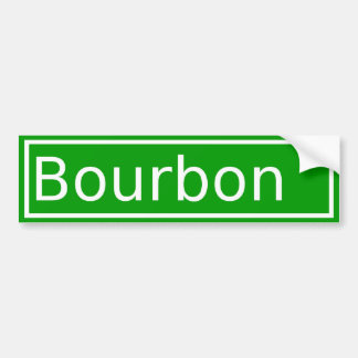 Bourbon Street Bumper Sticker