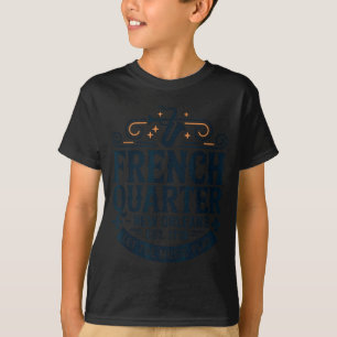 Bourbon Street French Quarter New Orleans Mardi Gr T-Shirt