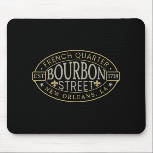 Bourbon Street New Orleans French Quarter Louisian Mouse Pad