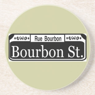 Bourbon Street Sign Coaster