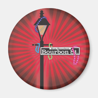 Bourbon Street Sign Magnet