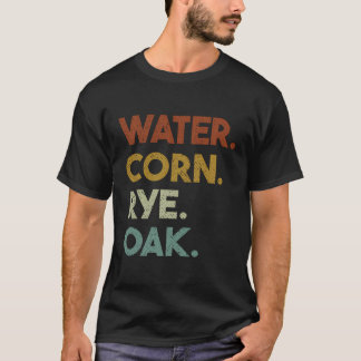 Bourbon Vintage Classic Grey T-Shirt