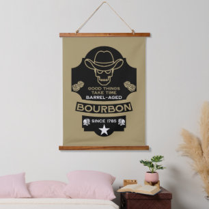 Bourbon Whiskey Art Hanging Tapestry
