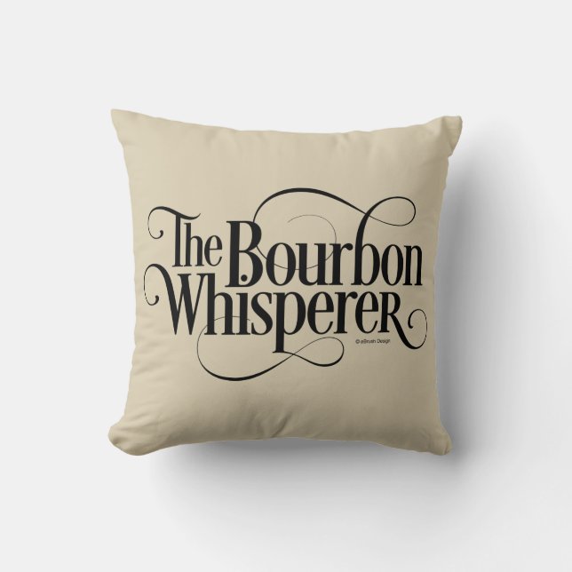 Bourbon Whisperer Cushion (Front)