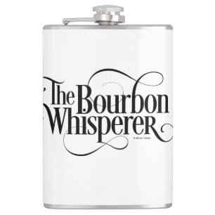 Bourbon Whisperer Hip Flask