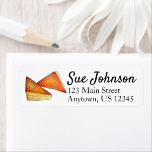 Bourekas Savory Pastry Israeli Food Jewish Cuisine Return Address Label