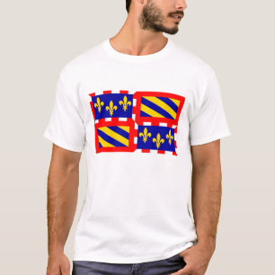 Bourgogne french region flag france country T-Shirt