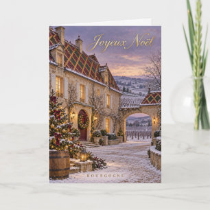 Bourgogne Vignobles Joyeux Noël Holiday Card