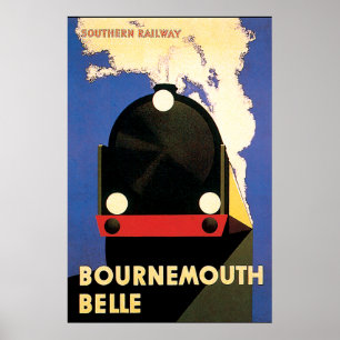 Bournemouth Belle Poster